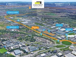 Pronájem výrobních prostor, Plzeň - Skvrňany, U Nové Hospody, 6625 m2