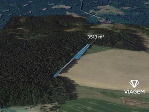 Prodej pole, Račín, 3513 m2