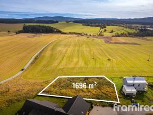 Prodej pozemku pro bydlení, Frymburk - Kovářov, 1696 m2