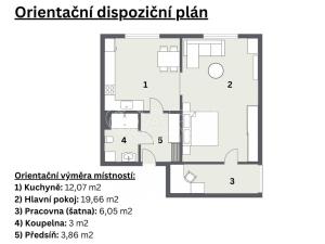 Pronájem bytu 1+1, Praha - Hostivař, plukovníka Mráze, 45 m2