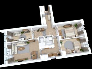 Prodej bytu 4+1, Praha - Chodov, Hněvkovského, 87 m2