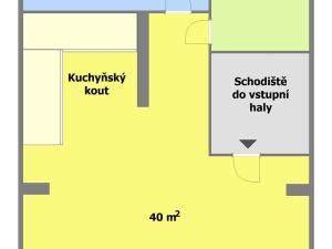 Pronájem bytu 1+kk, Praha, Zdeňky Nyplové, 56 m2