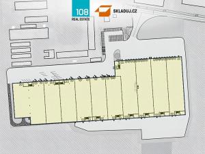 Pronájem skladu, Brno, U jezu, 5000 m2
