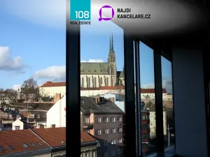 Pronájem kanceláře, Brno, Nové sady, 300 m2