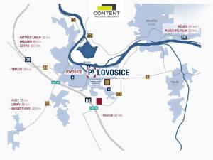 Pronájem výrobních prostor, Lovosice, 8330 m2