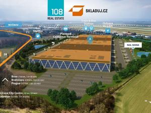 Pronájem skladu, Mošnov, 50000 m2