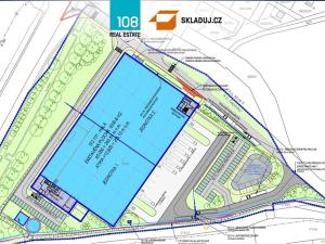 Pronájem skladu, Most, U Lesíka, 9475 m2