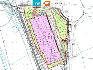 Pronájem skladu, Lovosice, Terezínská, 24700 m2