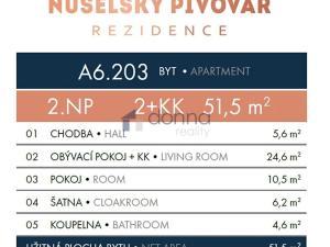 Pronájem bytu 2+kk, Praha, Mužíkova, 54 m2