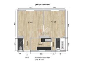 Prodej bytu 2+1, Praha - Strašnice, U trati, 51 m2