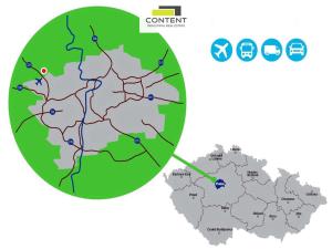 Pronájem skladu, Tuchoměřice, Ke Kopanině, 2889 m2