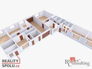 Prodej rodinného domu, Tetčice, Palackého, 200 m2