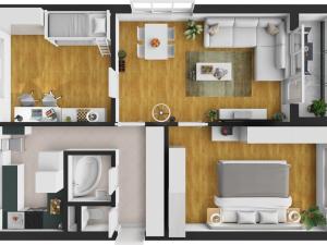 Prodej bytu 3+1, Mělník, Českobratrská, 73 m2