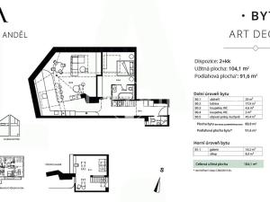 Prodej bytu 3+kk, Praha - Smíchov, Jindřicha Plachty, 90 m2