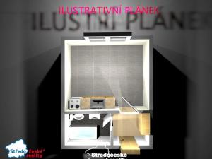 Pronájem bytu 1+kk, Praha - Horní Počernice, Na nové silnici, 30 m2