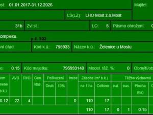 Prodej lesa, Želenice, 6238 m2