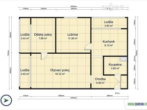 Prodej bytu 3+1, Šumperk, Čsl. armády, 60 m2