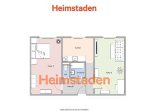 Pronájem bytu 2+1, Havířov - Město, Edisonova, 52 m2