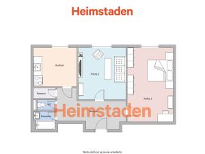 Pronájem bytu 2+1, Havířov - Město, Mickiewiczova, 57 m2
