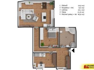 Prodej bytu 3+kk, Rudoltice, 92 m2