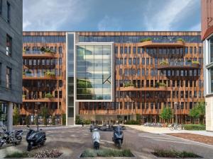 Pronájem kanceláře, Praha - Karlín, Karolinská, 1539 m2