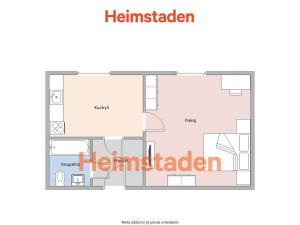 Pronájem bytu 1+1, Ostrava - Poruba, Dělnická, 28 m2