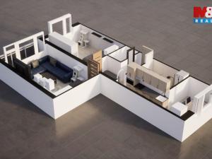 Prodej bytu 2+1, Jablonec nad Nisou, Sadová, 57 m2