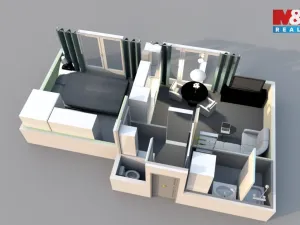 Prodej bytu 2+kk, Praha, Na Maninách, 43 m2