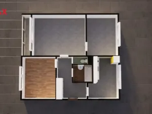 Prodej bytu 3+1, Liberec - Liberec VI-Rochlice, Sametová, 70 m2