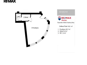 Prodej obchodního prostoru, Karlovy Vary, Zámecký vrch, 30 m2