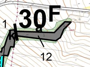 Dražba lesa, Osek, 301 m2
