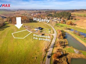 Prodej pozemku pro bydlení, Hajany, 1824 m2