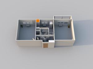 Prodej bytu 2+1, Ostrava - Poruba, Kosmická, 55 m2