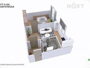 Prodej bytu 2+kk, Šumperk, Banskobystrická, 40 m2