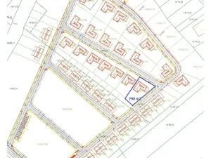 Prodej pozemku pro bydlení, Kroměříž, Obvodová, 790 m2
