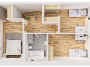 Prodej bytu 5+kk, Boršov nad Vltavou - Poříčí, Severní, 121 m2