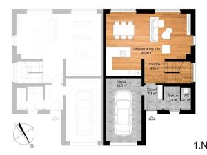 Prodej rodinného domu, Praha - Horní Počernice, Bříšťanská, 218 m2