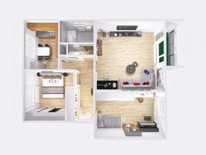 Pronájem bytu 3+1, Smržovka, Luční, 79 m2