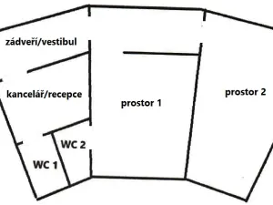 Prodej obchodního prostoru, Cheb, 70 m2