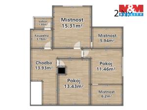 Prodej rodinného domu, Postřekov, 153 m2