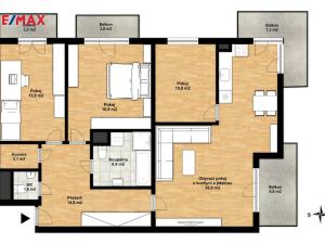 Pronájem bytu 4+kk, Praha - Záběhlice, Mattioliho, 126 m2