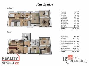 Prodej chalupy, Žandov, Kostelní, 380 m2