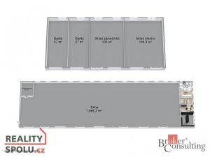 Prodej výrobních prostor, Lomnice, Hornická, 1227 m2