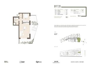 Prodej bytu 2+kk, Železná Ruda, 54 m2