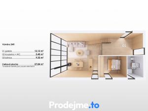Prodej rodinného domu, Želetava - Šašovice, 91 m2
