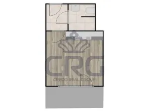 Pronájem bytu 1+kk, Slavkov u Brna, Zelnice II, 39 m2