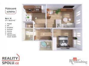 Prodej bytu 2+1, Hrádek nad Nisou, 1. máje, 69 m2