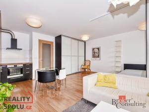 Pronájem bytu 1+kk, Praha - Libeň, Matějkova, 49 m2