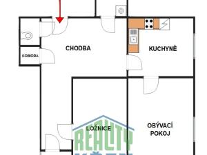 Pronájem bytu 2+1, Praha - Střešovice, 74 m2