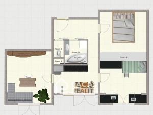 Pronájem bytu 3+1, Přerov, Trávník, 62 m2